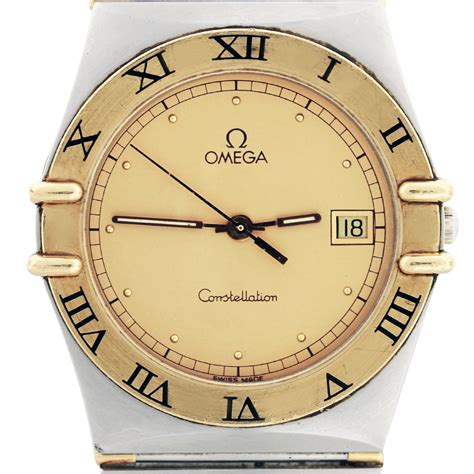 omega constellation gold watch|omega constellation 18k white gold.